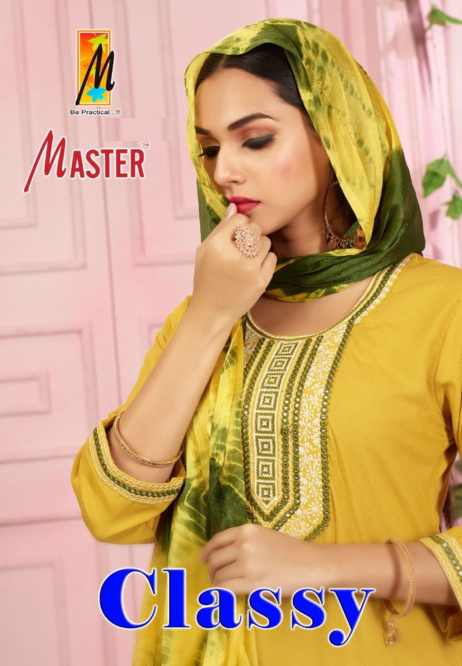 Master Classy Regular Wear Wholesale Printed Readymade Suits
